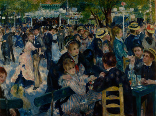 Pierre-Auguste Renoir, Dance at Le Moulin de la Galette, 1876 fine art print by Art Lectio