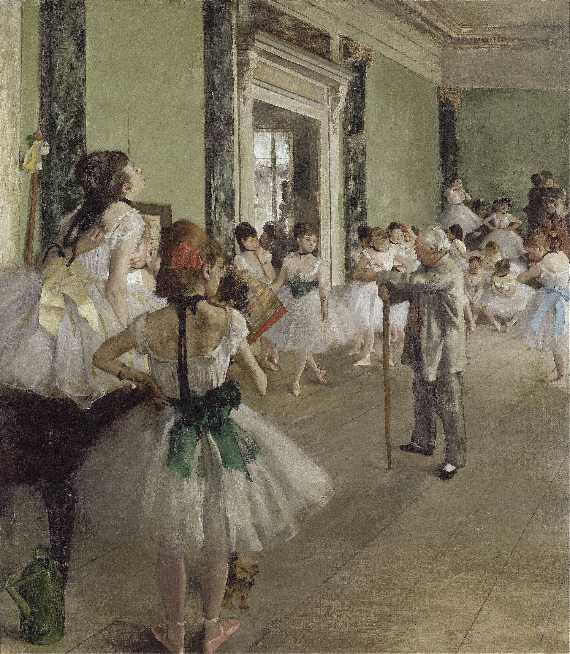 Edgar Degas, The Ballet Class, 1874 fine art print by Art Lectio