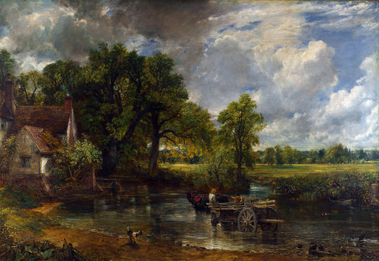 John Constable, The Hay Wain, 1821 artwork image by Art Lectio