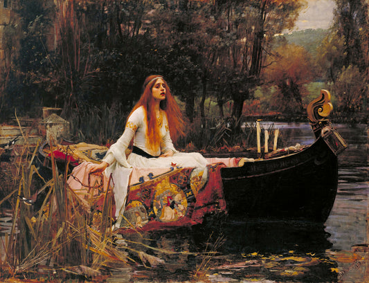 John William Waterhouse, The Lady of Shalott, 1888 fine art print by Art Lectio