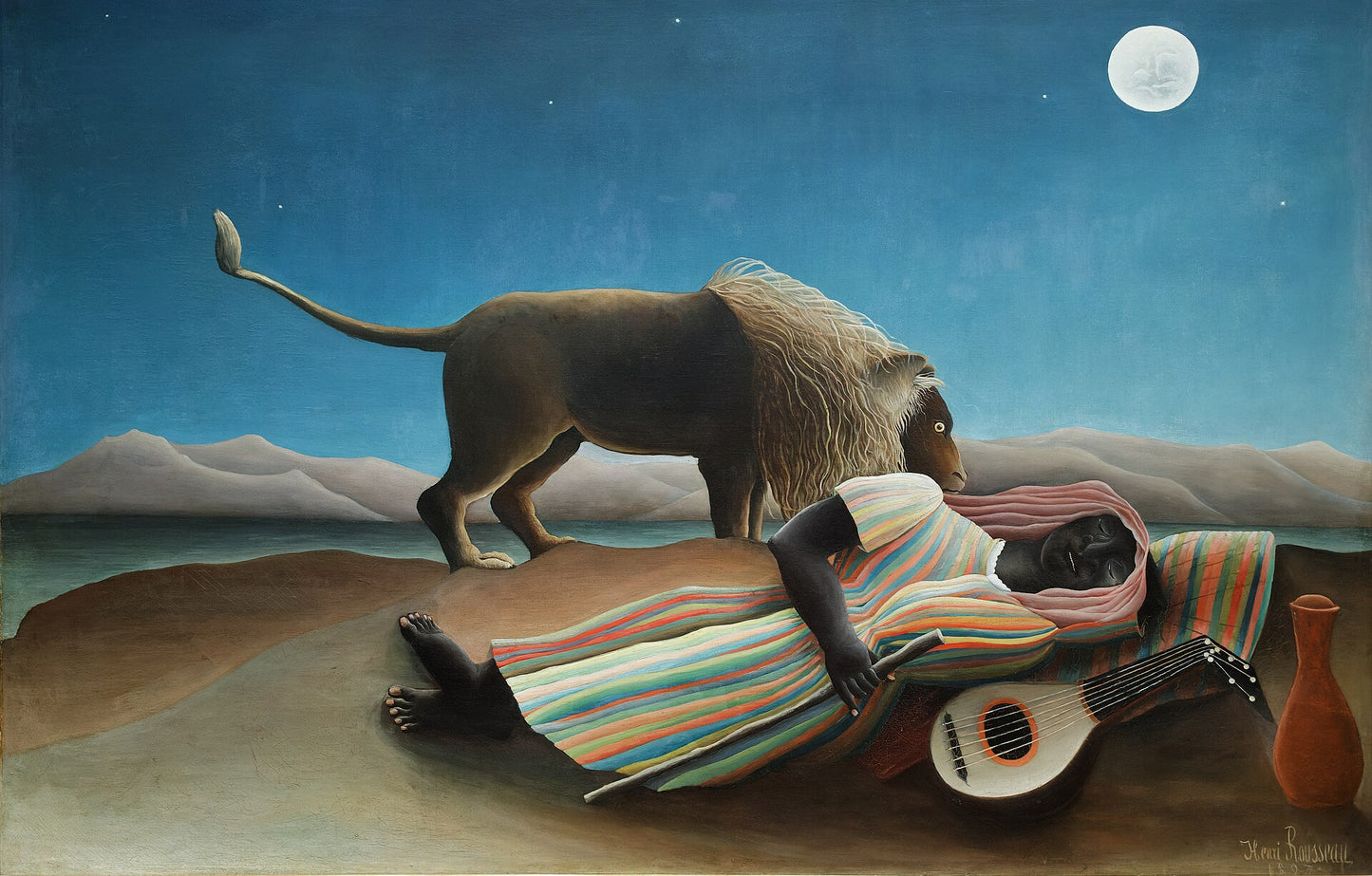 Henri Rousseau, The Sleeping Gypsy, 1897