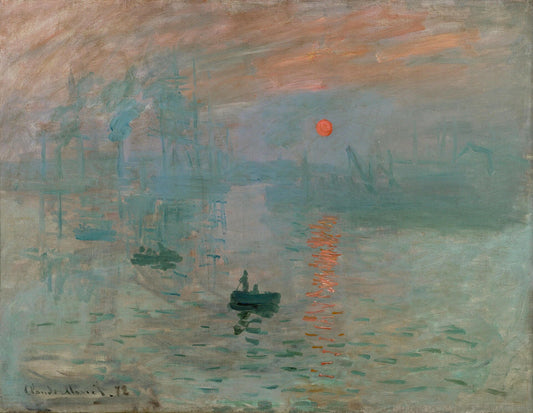 Claude Monet, Impression, Sunrise, 1872 fine art print by Art Lectio
