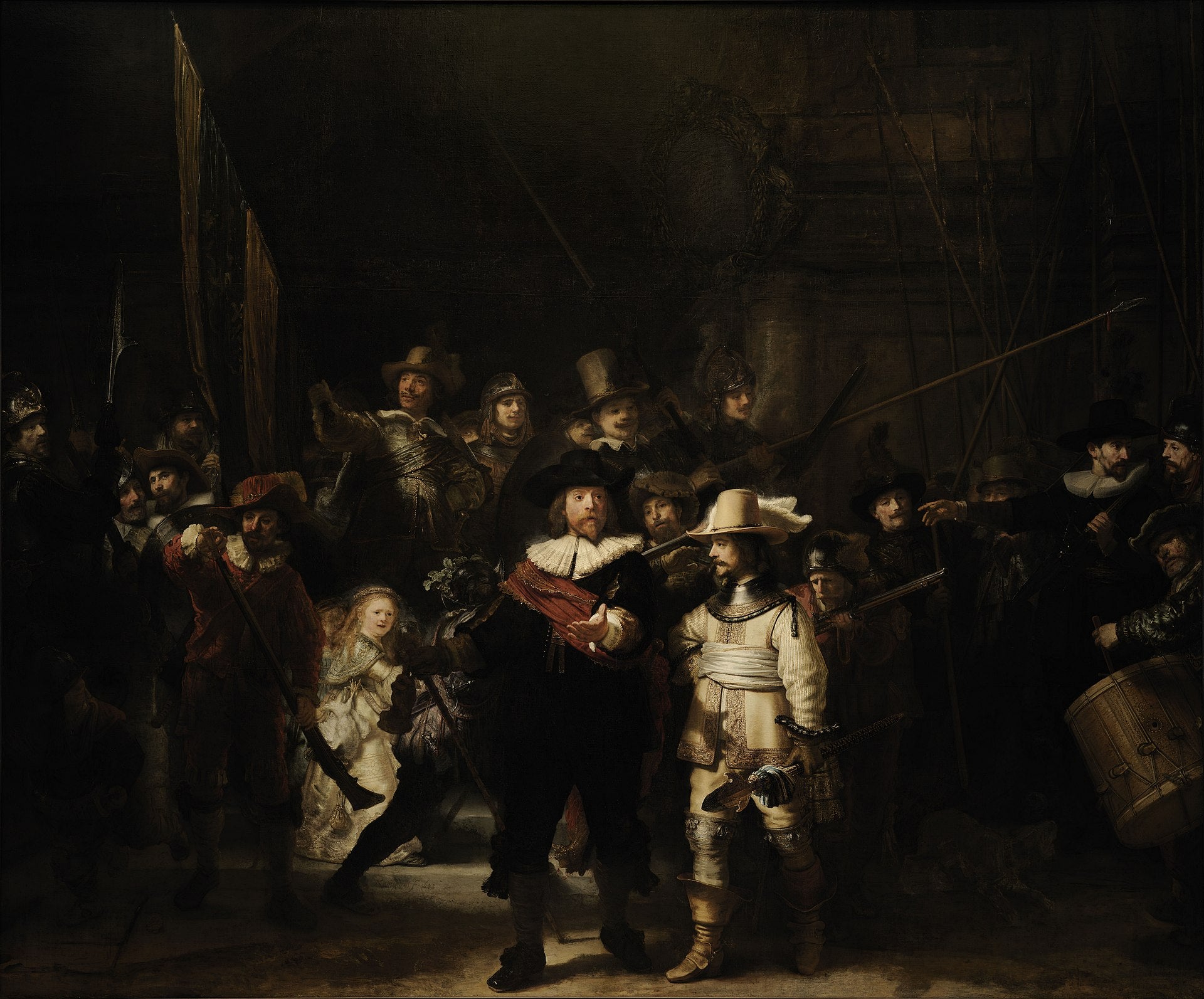 Rembrandt van Rijn, The Night Watch, 1642 fine art print by Art Lectio