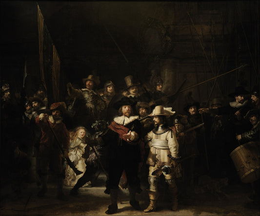 Rembrandt van Rijn, The Night Watch, 1642 fine art print by Art Lectio