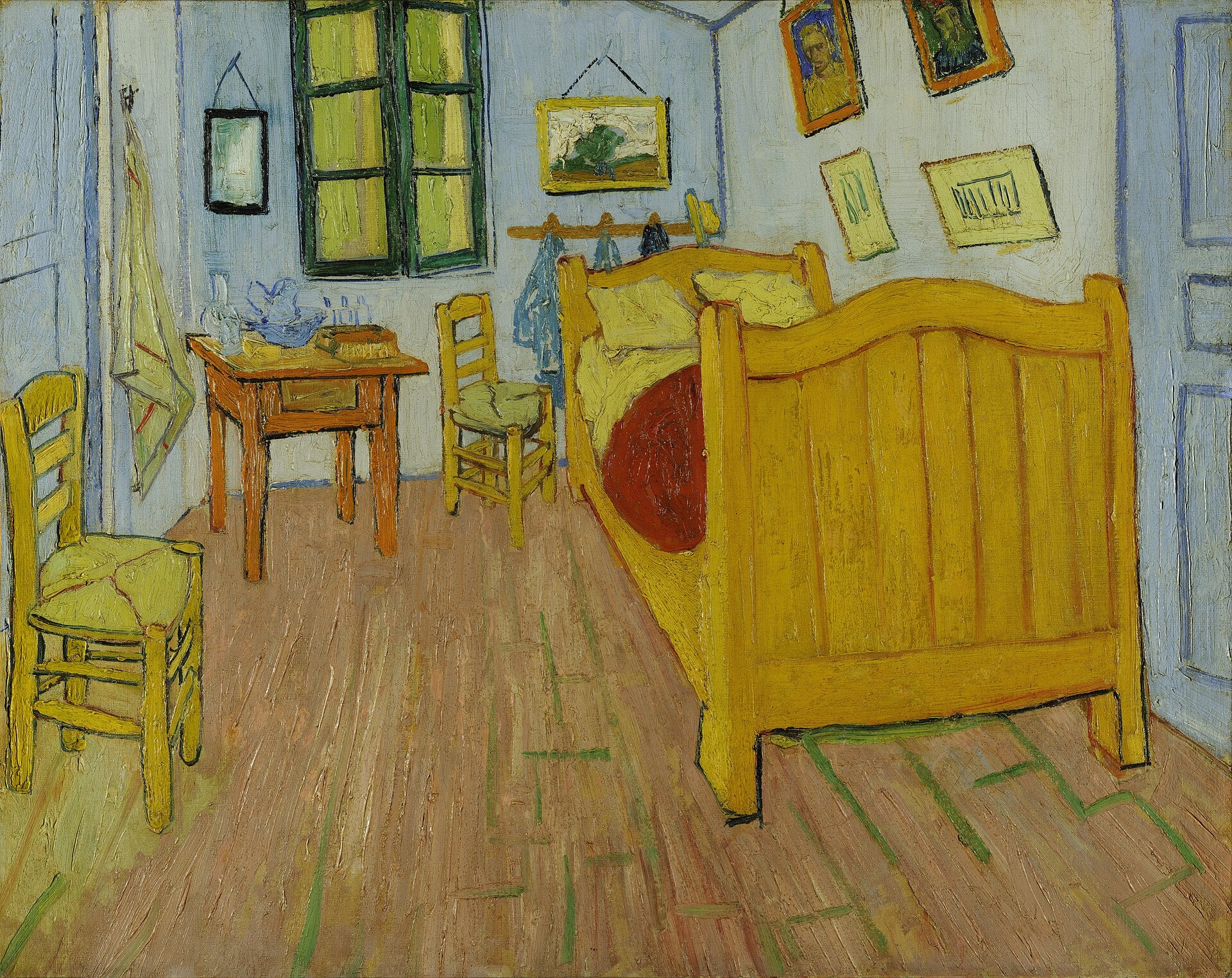 Vincent van Gogh, The Bedroom in Arles, 1888 artwork image by Art Lectio