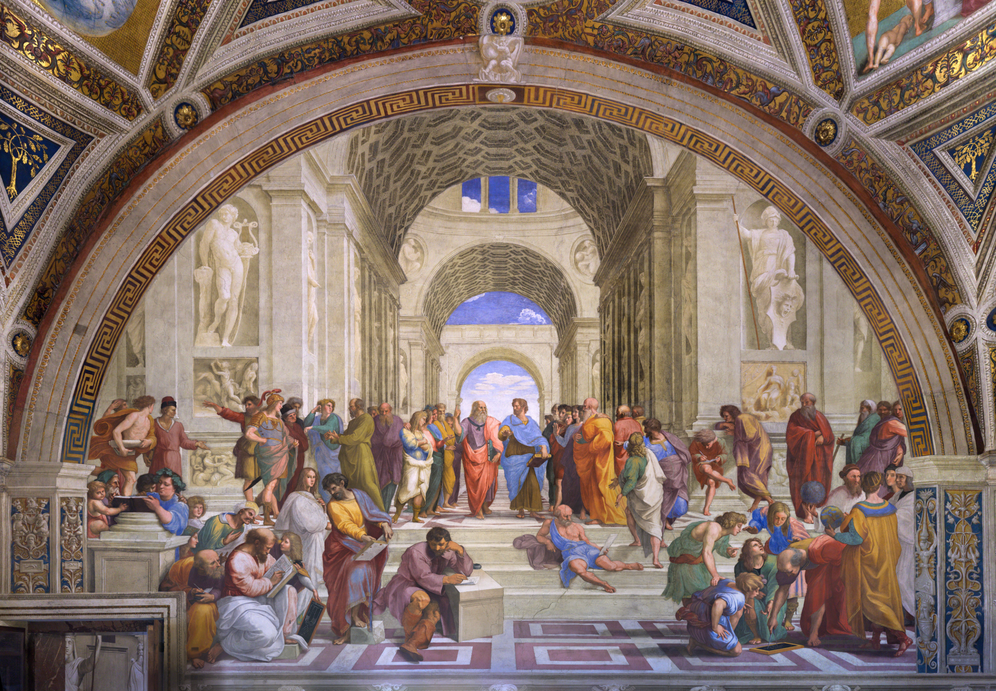 Raphael, The School of Athens, 1509–1511 artwork image by Art Lectio